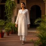 Classic White - Hand-Crafted Chikankari Stitched Kurti